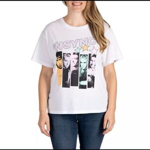 NWT NSYNC Licensed Band Tee Size M
